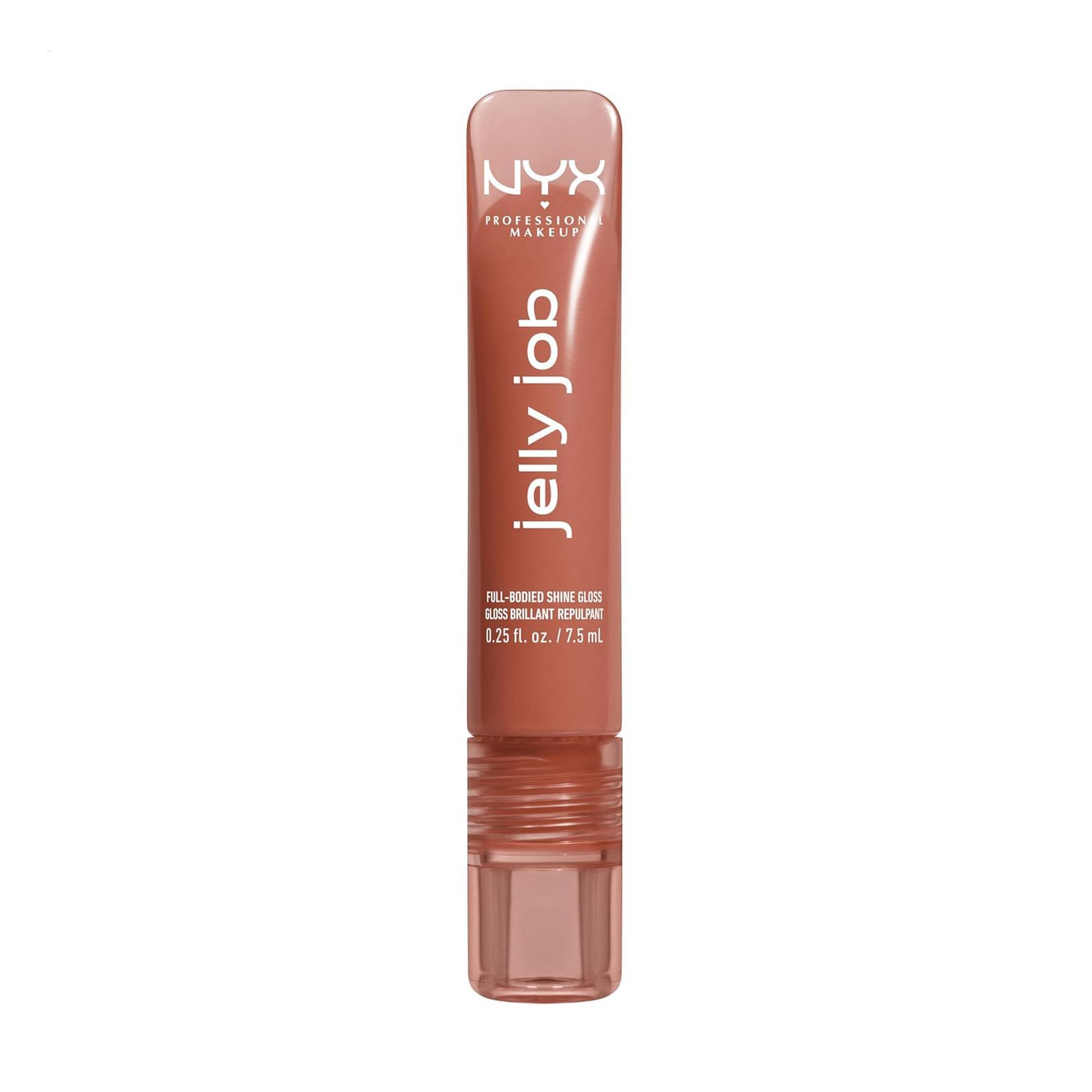 Блиск для губ NYX Professional Makeup Jelly Job Full-Bodied Shine Gloss 04 Toast N' Jelly, 7.5 мл