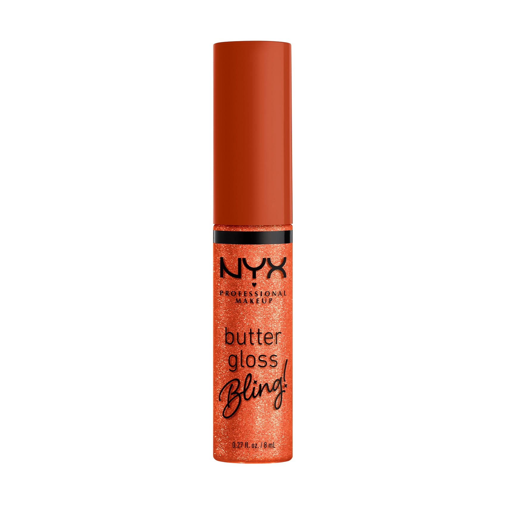 Уцінка! Зволожувальний блиск для губ NYX Professional Makeup Butter Gloss Bling 06 Shimmer Down, 8 мл