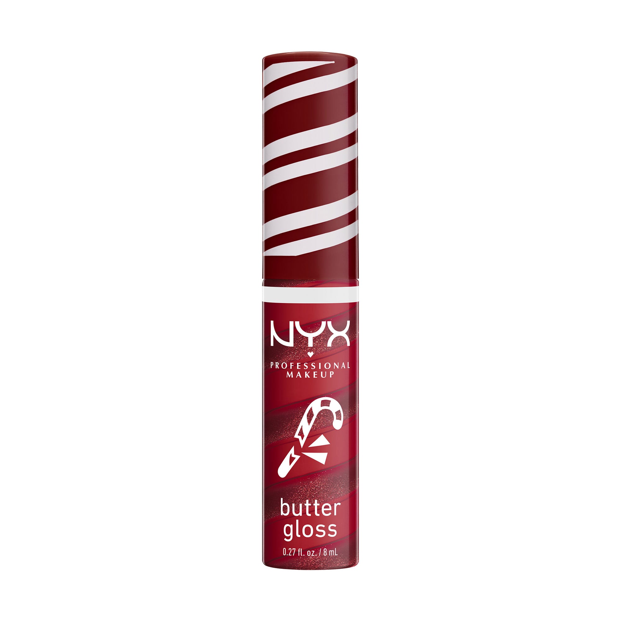 Зволожувальний блиск для губ NYX Professional Makeup Butter Gloss Swirl 01 Peppermint Swirl, 8 мл